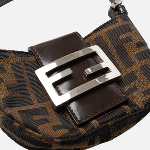 Fendi Zucca Handbag Mini - Brown