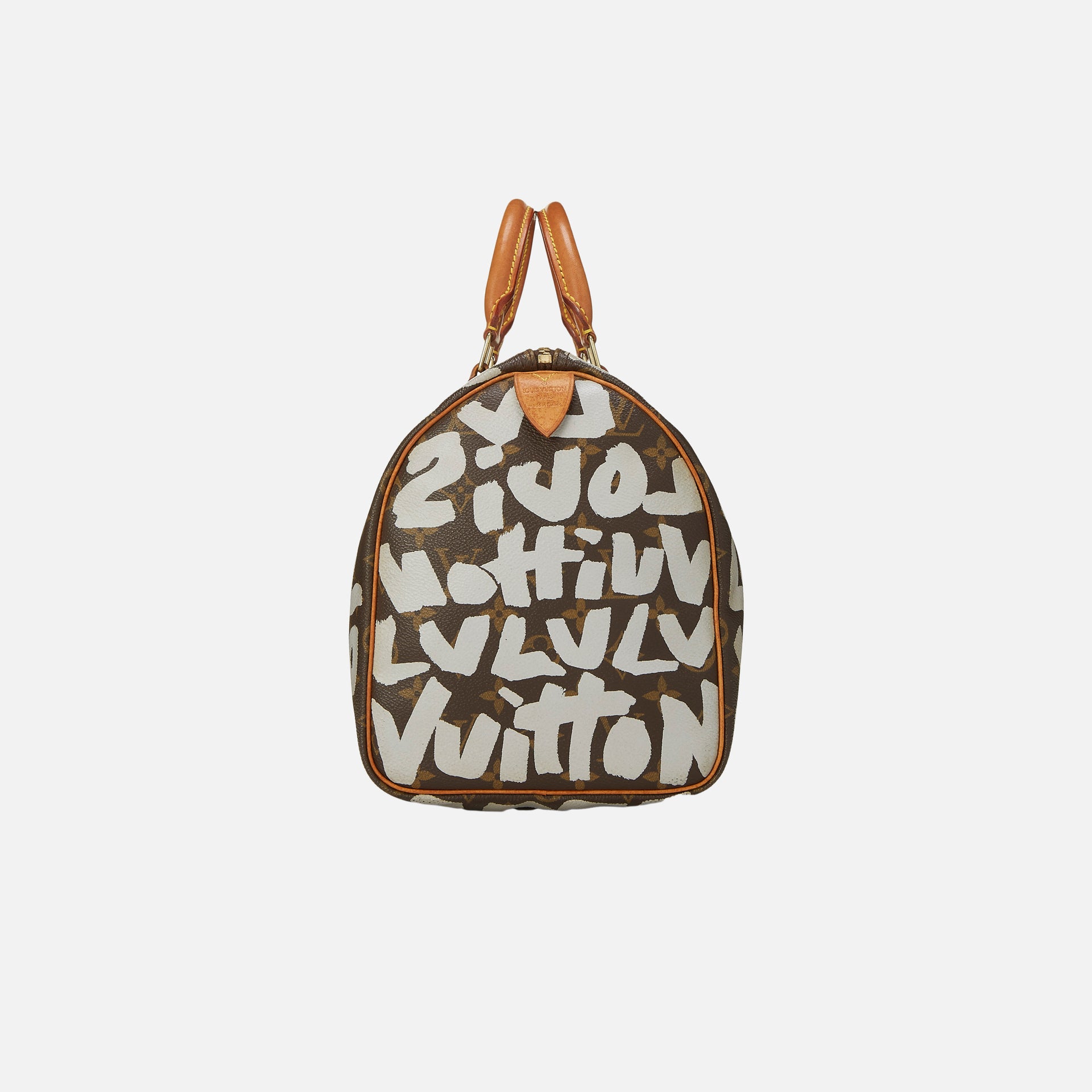 Louis Vuitton x Stephen Sprouse Speedy 30 Bag - Brown / Grey