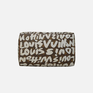 Stephen Sprouse x Louis Vuitton Monogram Grey Graffiti Speedy 30