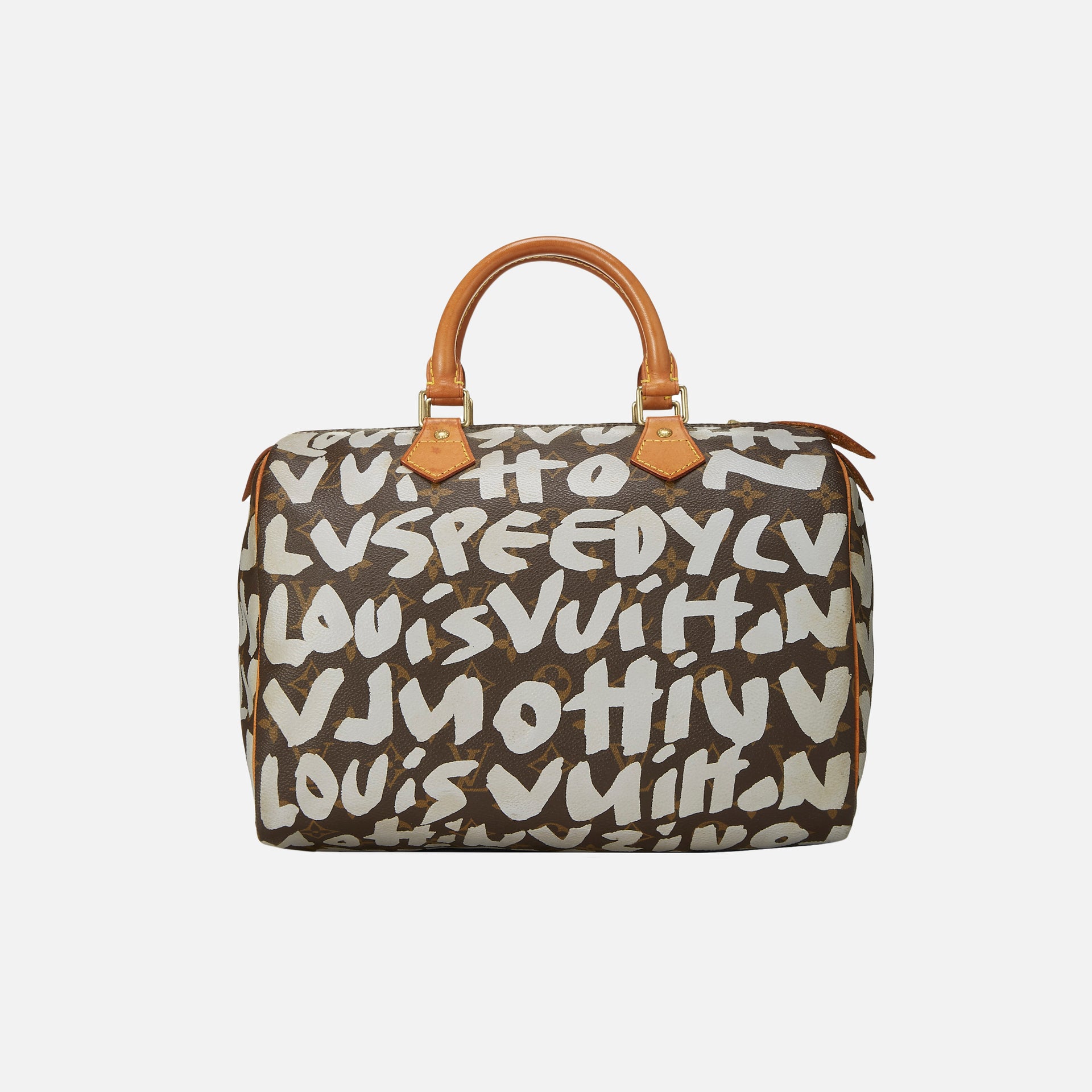 Louis Vuitton x Stephen Sprouse Speedy 30 Bag - Brown / Grey