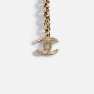 WGACA Chanel 2019 Crystal Necklace - Gold