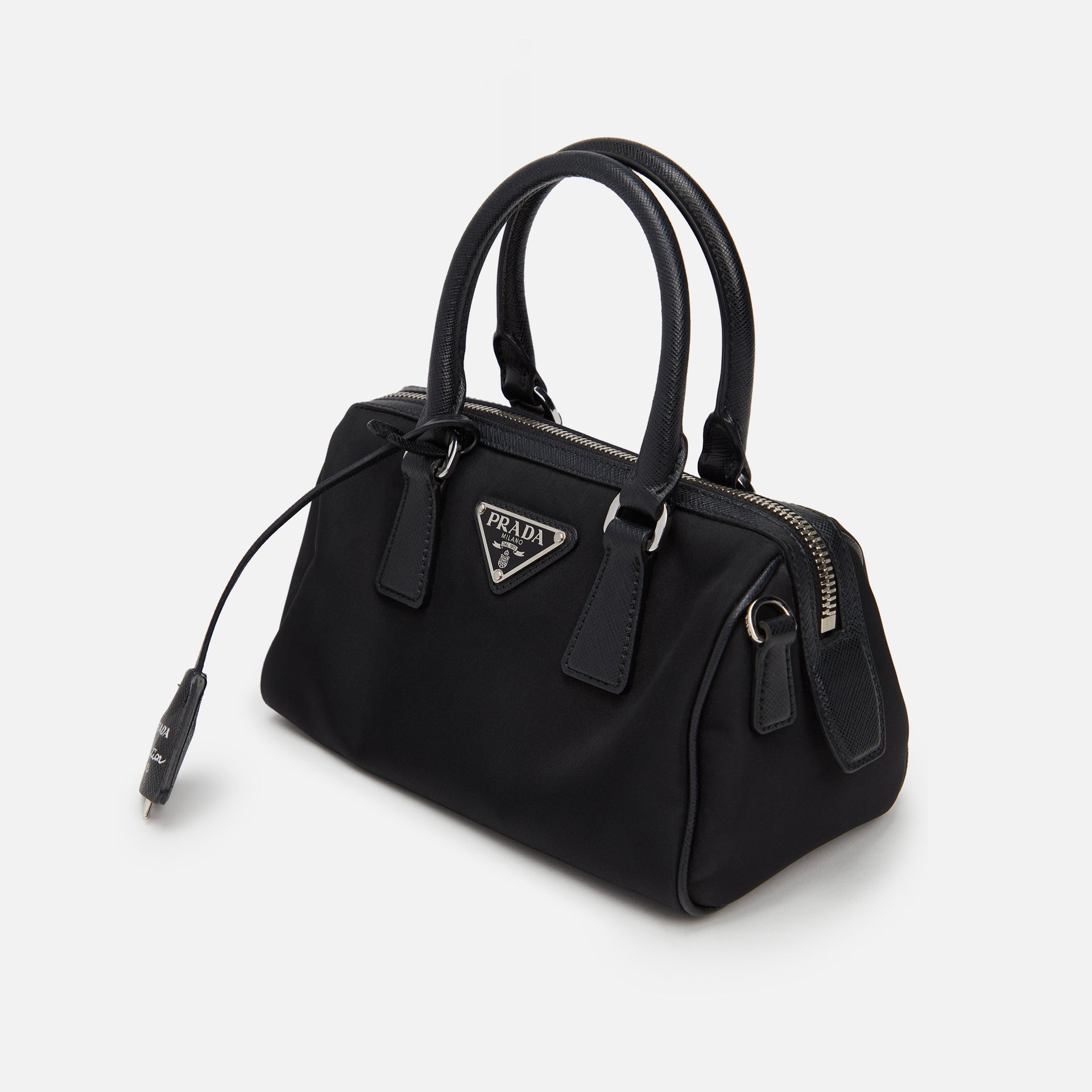 WGACA Prada Nylon Re-Edition Bag - Black