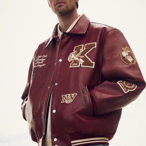 Kith Leather Coaches Jacket - Allure