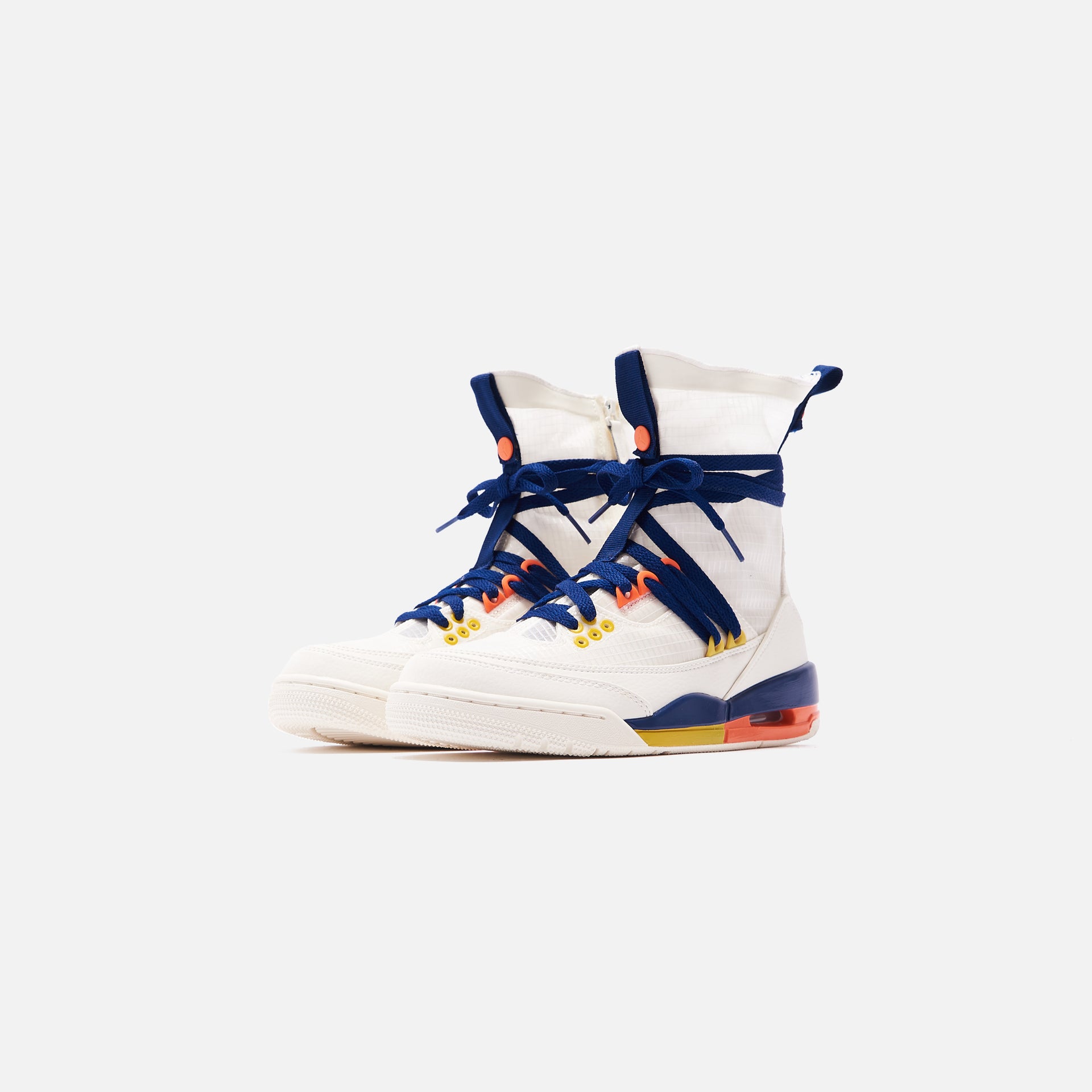 Nike WMNS Air Jordan 3 Explorer - Lite Sail / Blue Void / Orange
