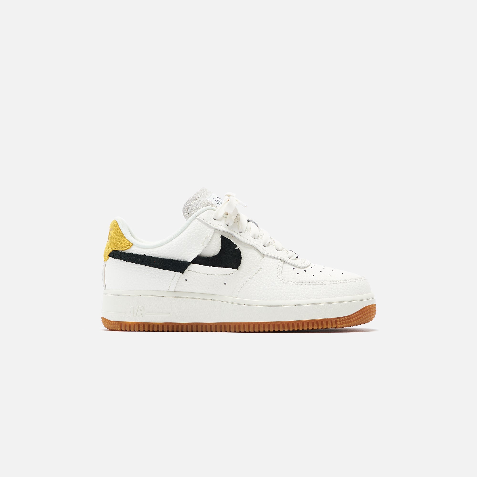 Nike air force 1 shop vandalized sail chrome yellow