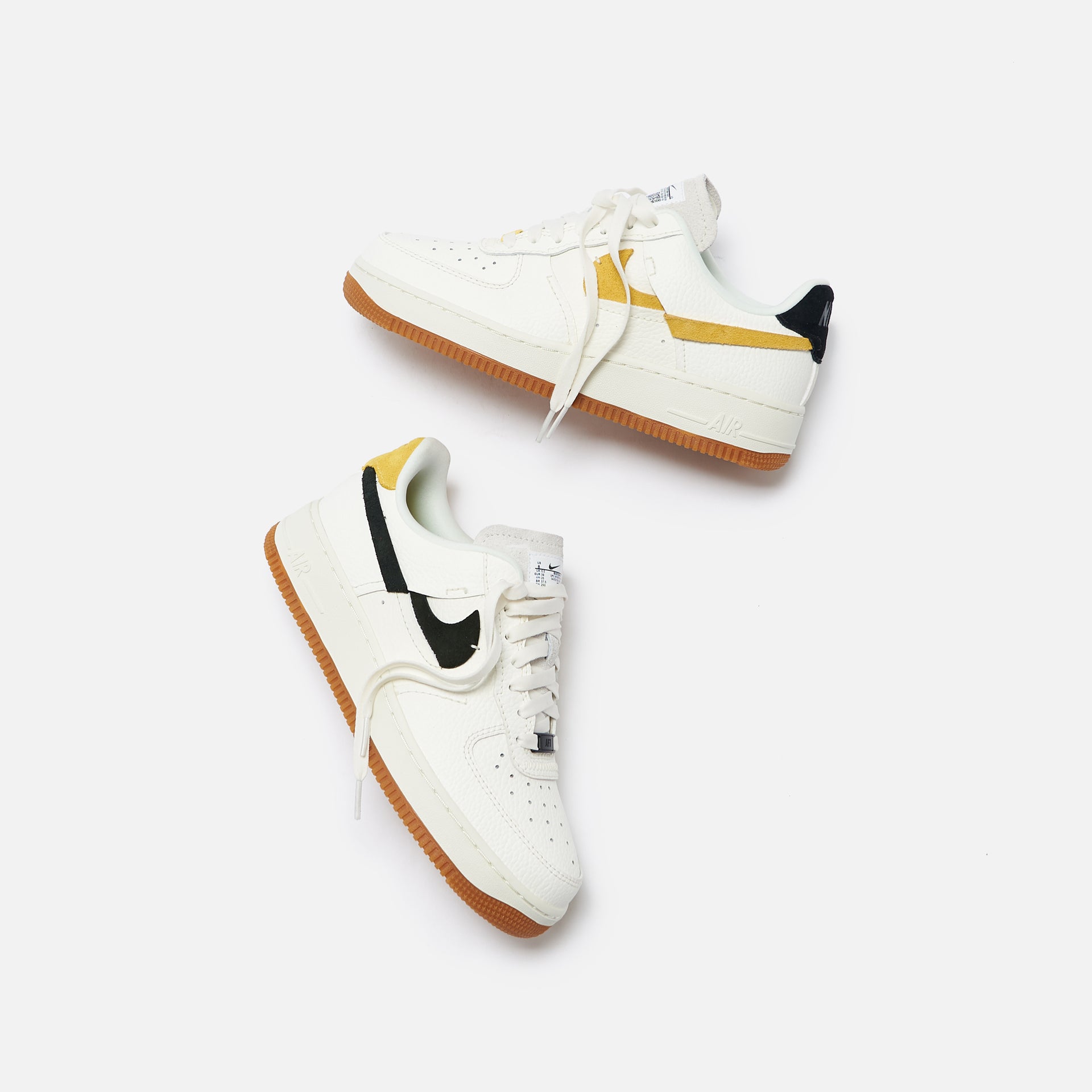 Nike WMNS Air Force 1 '07 LXX - Sail / Black / Chrome Yellow / White