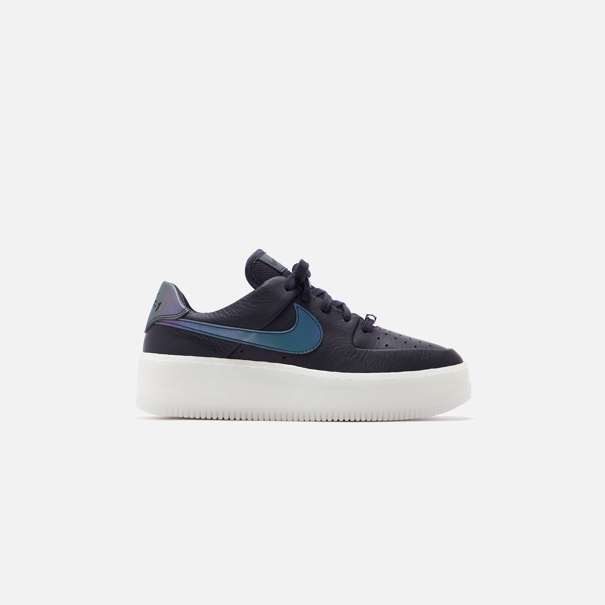 Nike WMNS Air Force 1 Sage Low LX - Oil Grey / Blank White – Kith