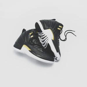 Nike WMNS Air Jordan XII - Black / Metallic Gold / White