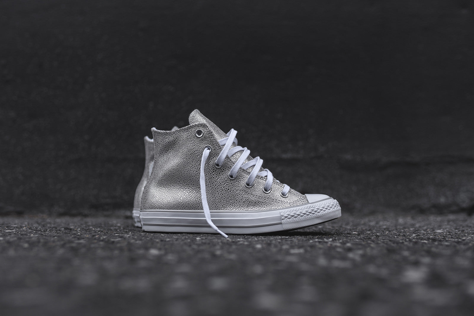 Converse WMNS Chuck Taylor All Star Hi Silver Metallic Kith