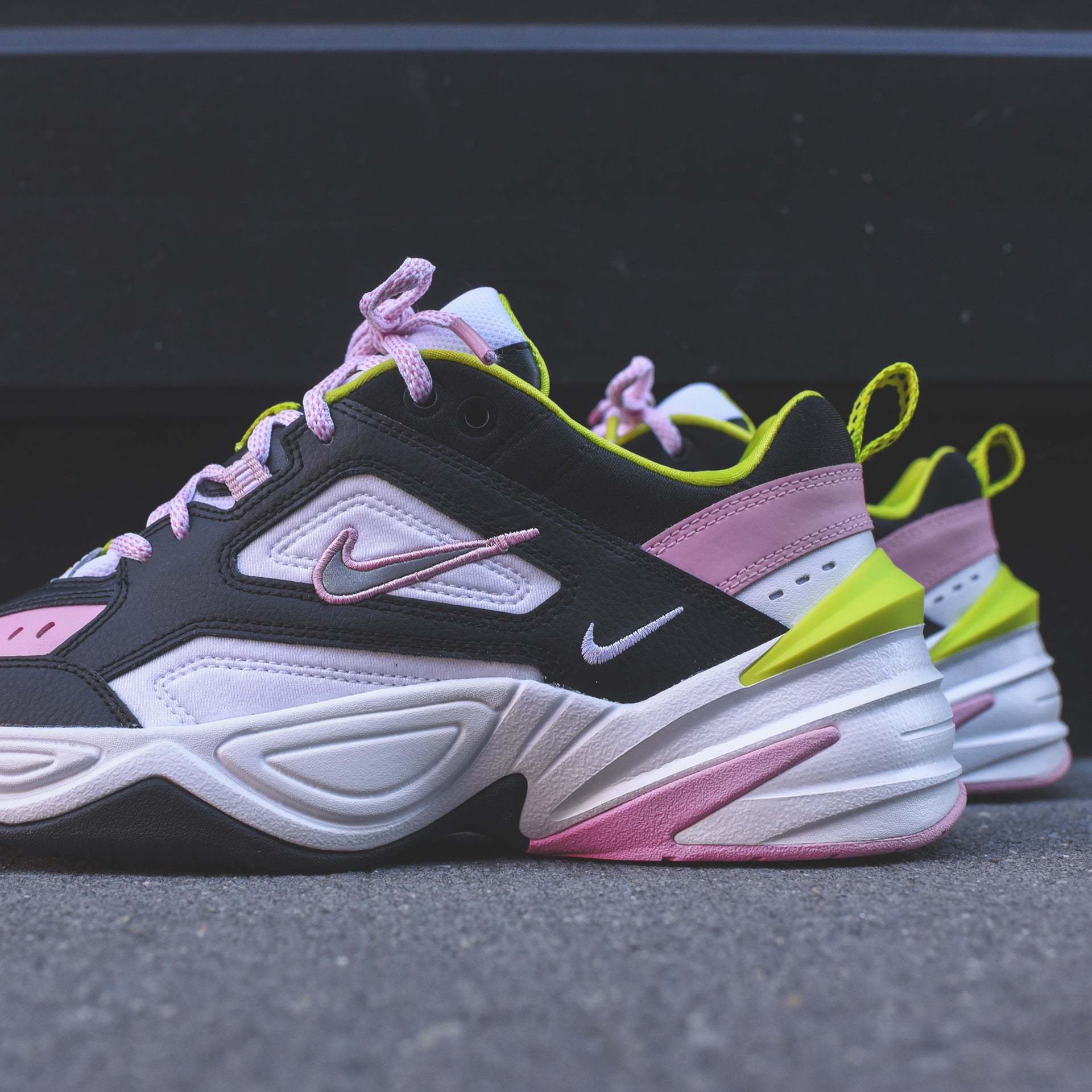 Nike WMNS M2K Tekno - Black / Pink / White