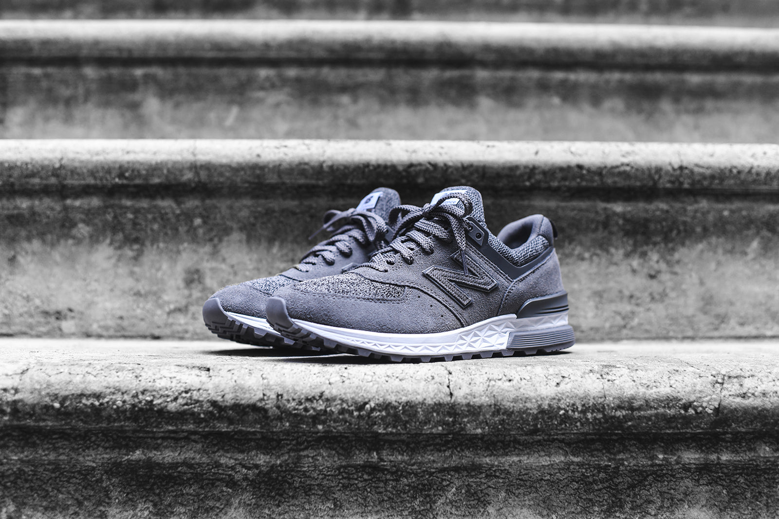 New Balance WMNS 574 - Castlerock / White