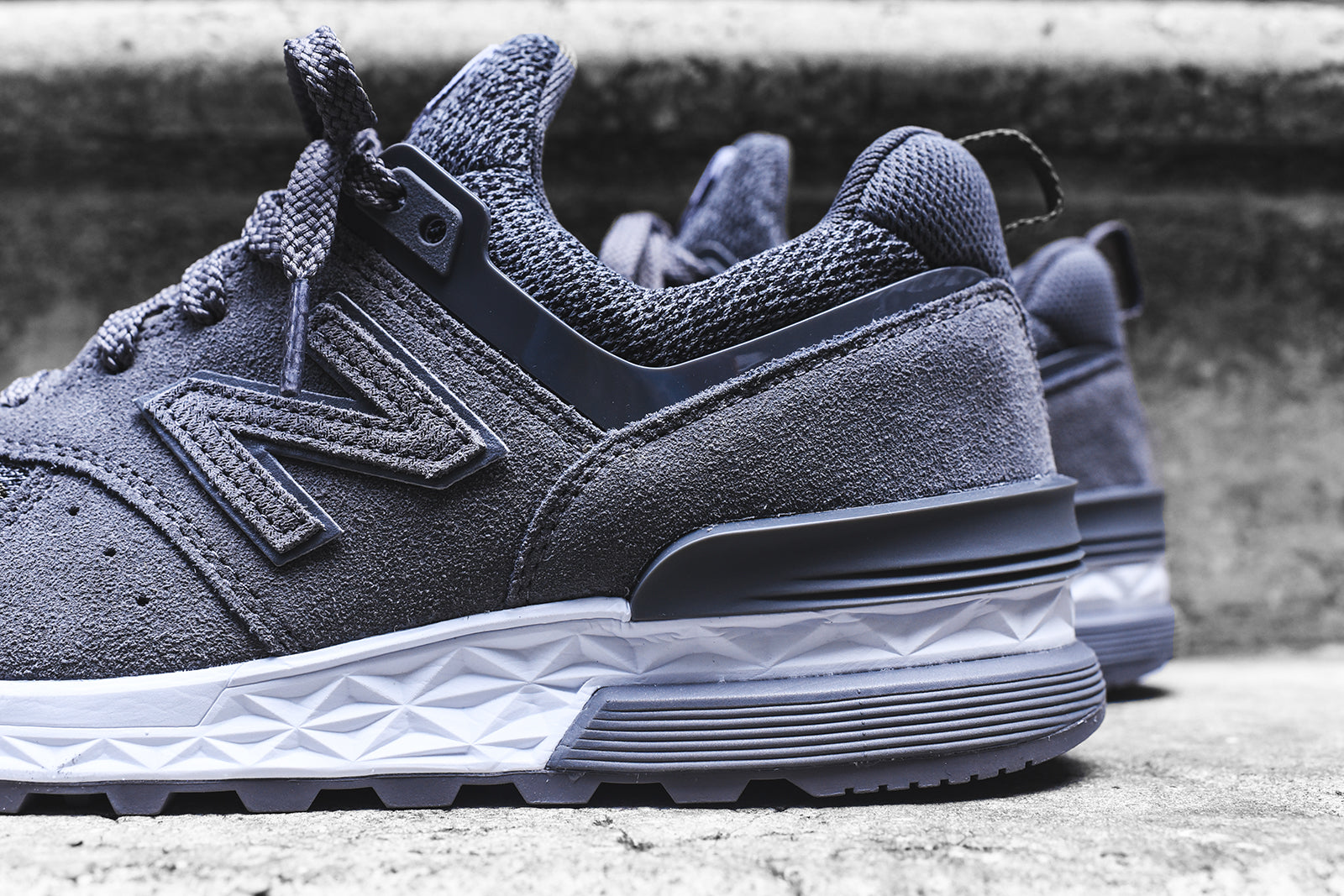New Balance WMNS 574 - Castlerock / White