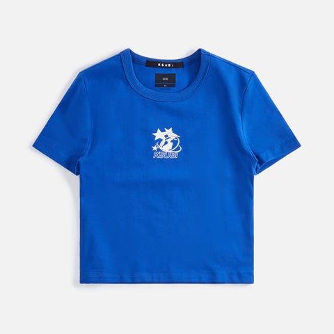 Ksubi Trackstar Baby Tee - Cobalt