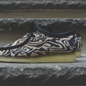 Clarks x Wu Tang Wallabee Low - Navy / Multi – Kith