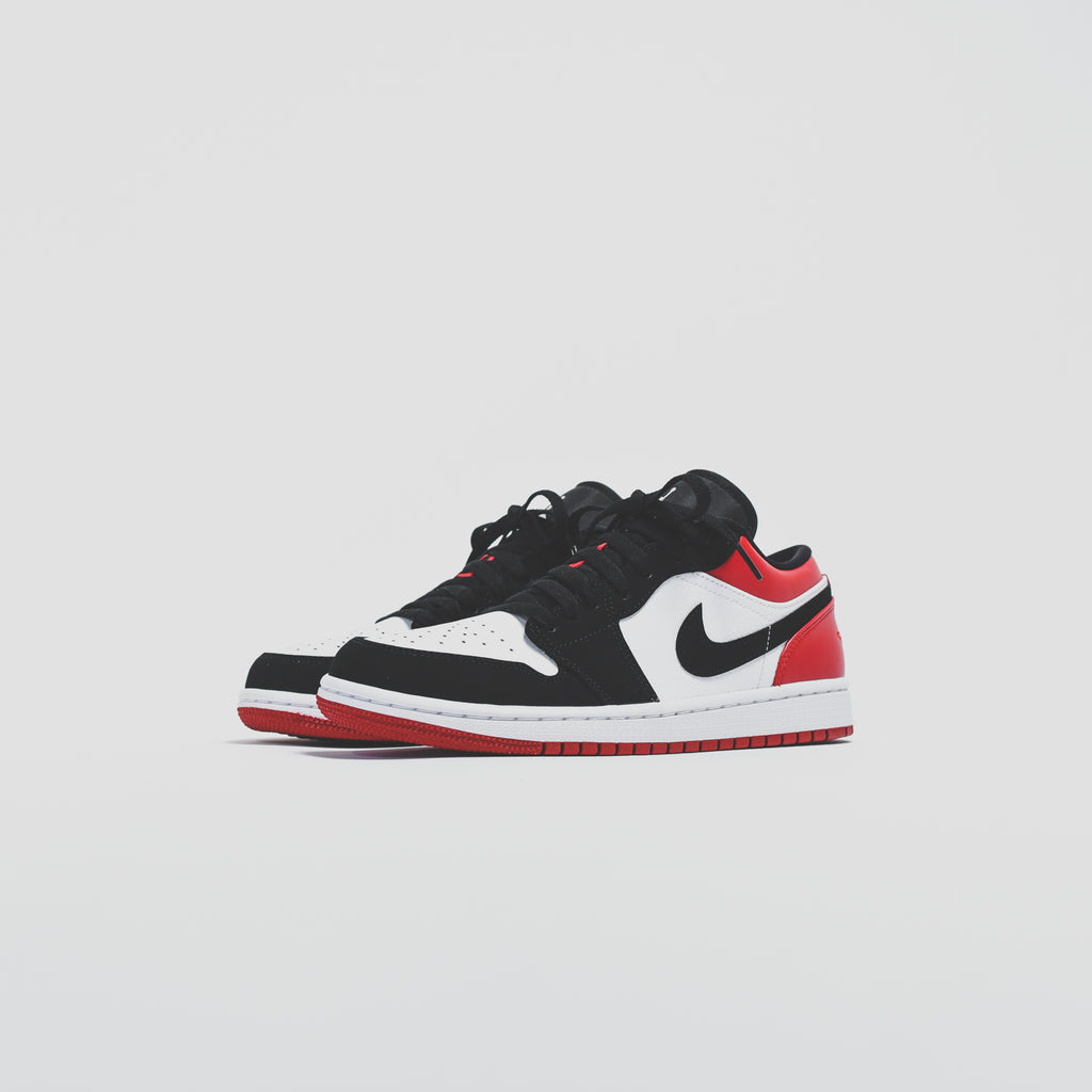 Nike Air Jordan 1 Low - White / Black / Gym Red – Kith