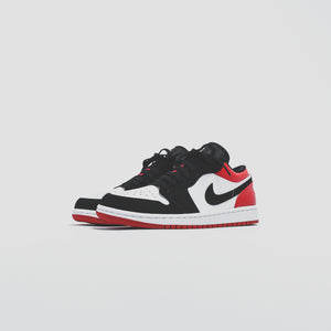 Nike Grade School Air Jordan 1 Low - White / Black / Gym Red