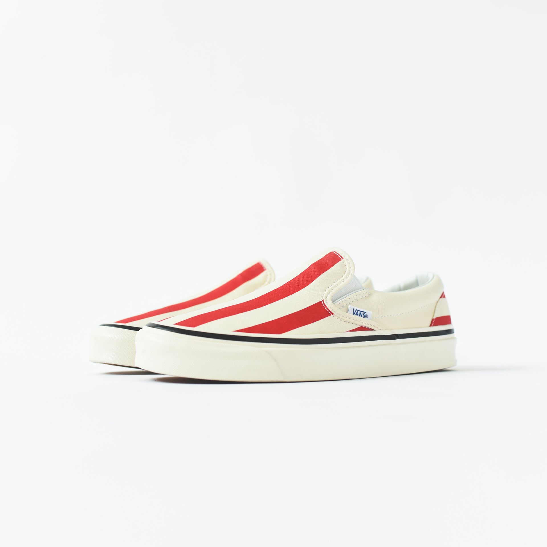 Vans Classic Slip-On 98 DX Anaheim Factory - OG White / Red 