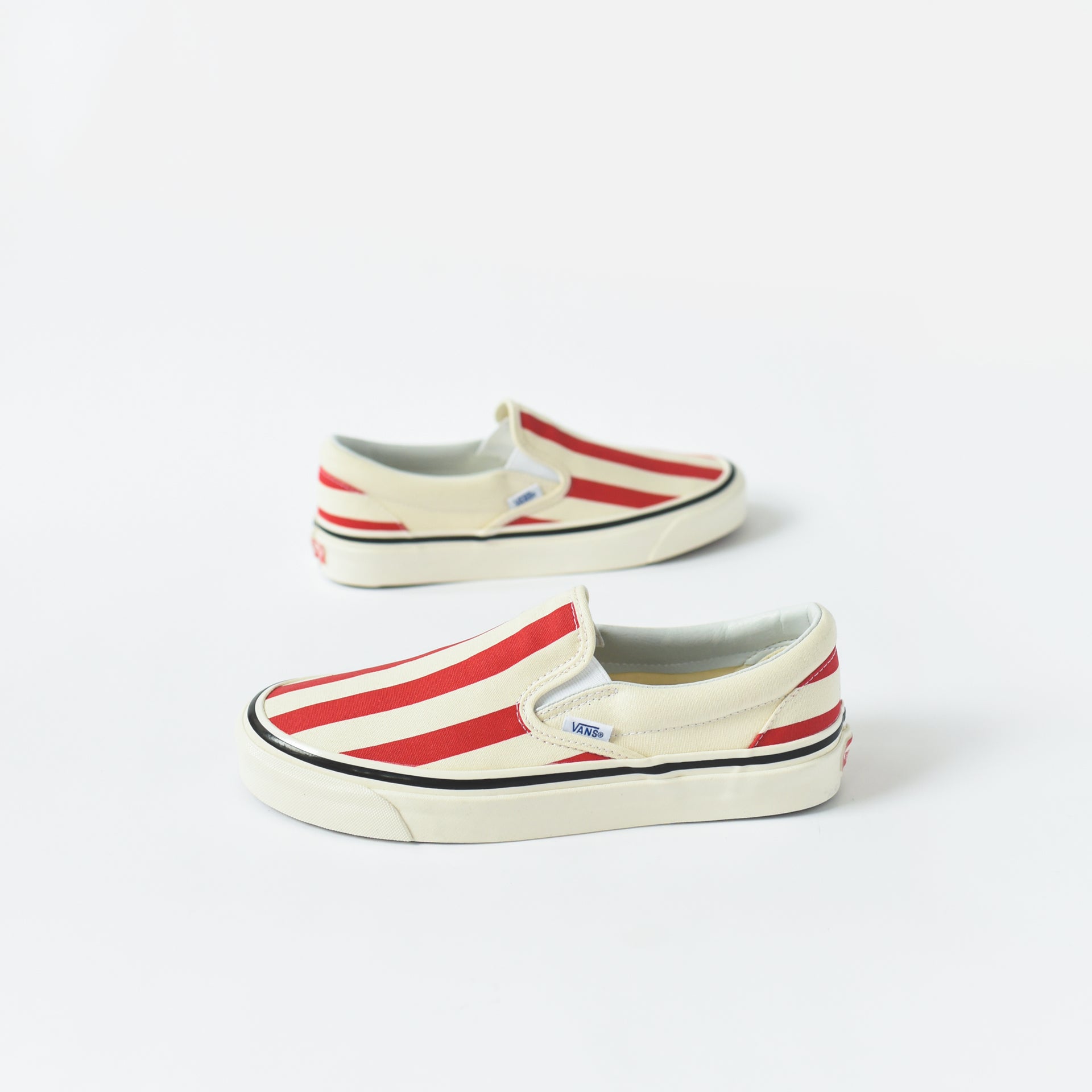 Vans Classic Slip-On 98 DX Anaheim Factory - OG White / Red 