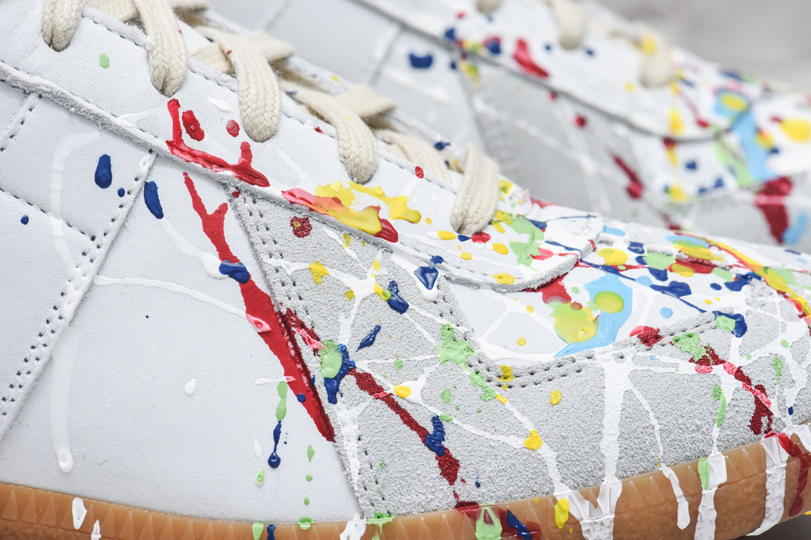 Maison Margiela Replica Painter Low - Off White / Paint