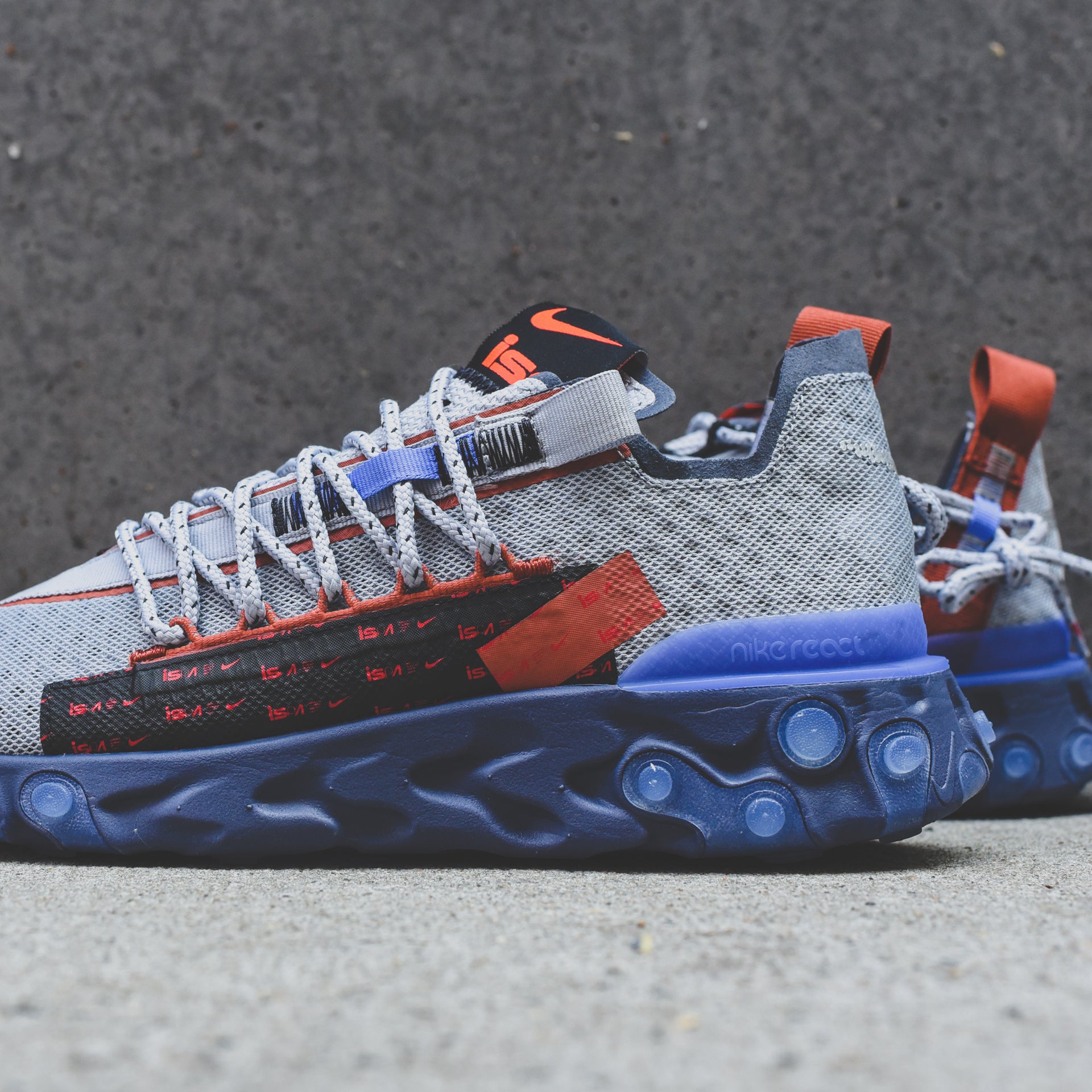 Nike React ISPA - Wolf Grey / Sapphire / Dusty Peach