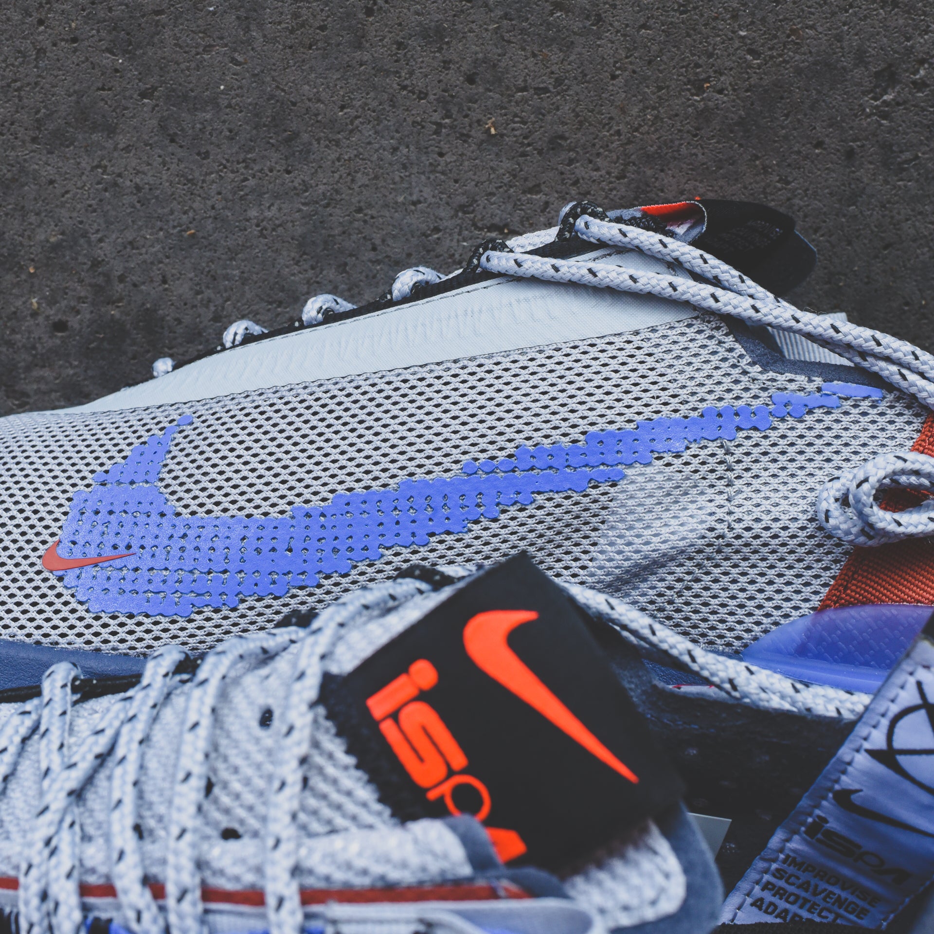Nike React ISPA - Wolf Grey / Sapphire / Dusty Peach