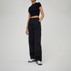 Kith Women Amira Nylon Bottoms - Black