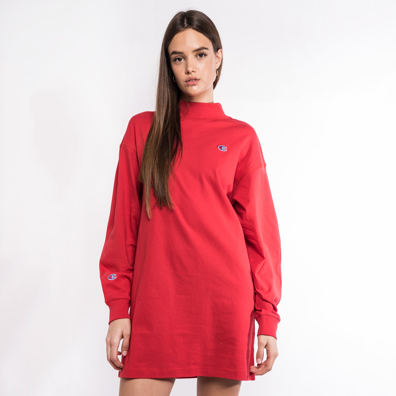 Champion clearance sweatshirt dress