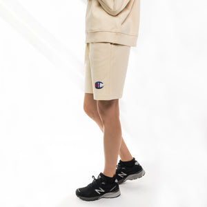 Kith x Champion Kate Reverse Weave Basketball Short - Almond Milk