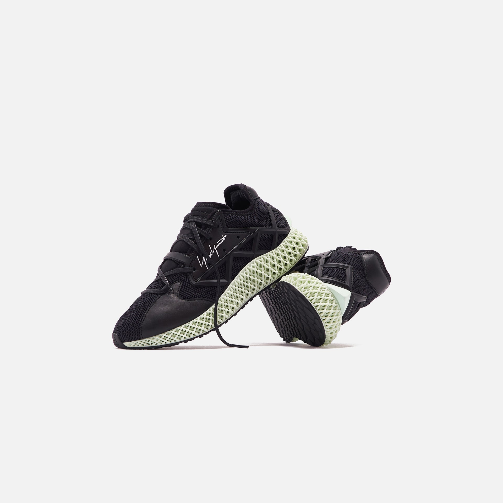 Y-3 Runner 4D - Black / White