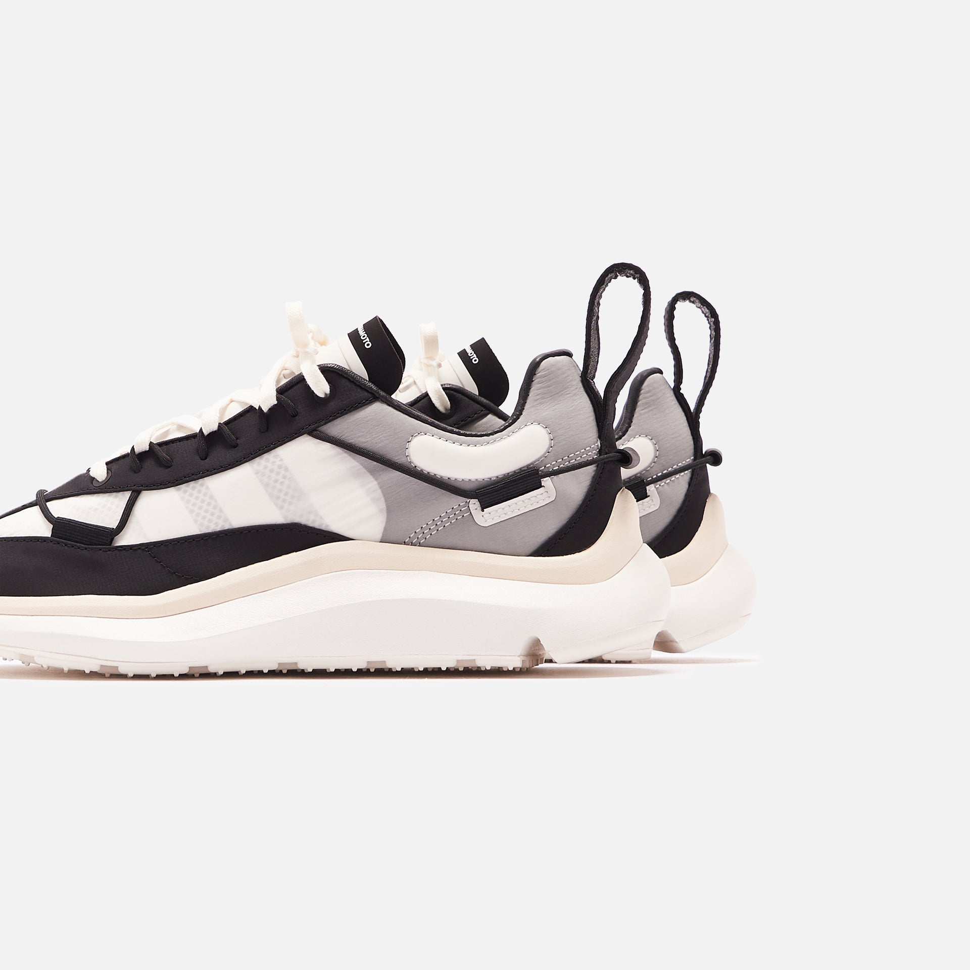 Y-3 Shiku Run - Black / Core White / Chalk White