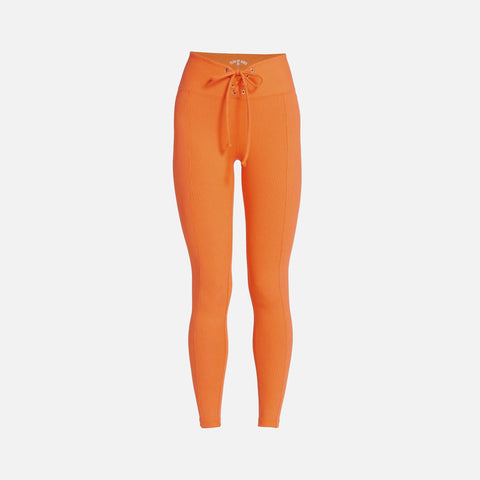 Year of Ours Ribbed Football Legging - Sherbert