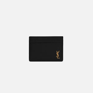Saint Laurent YSL Card Holder Small Logo - Black