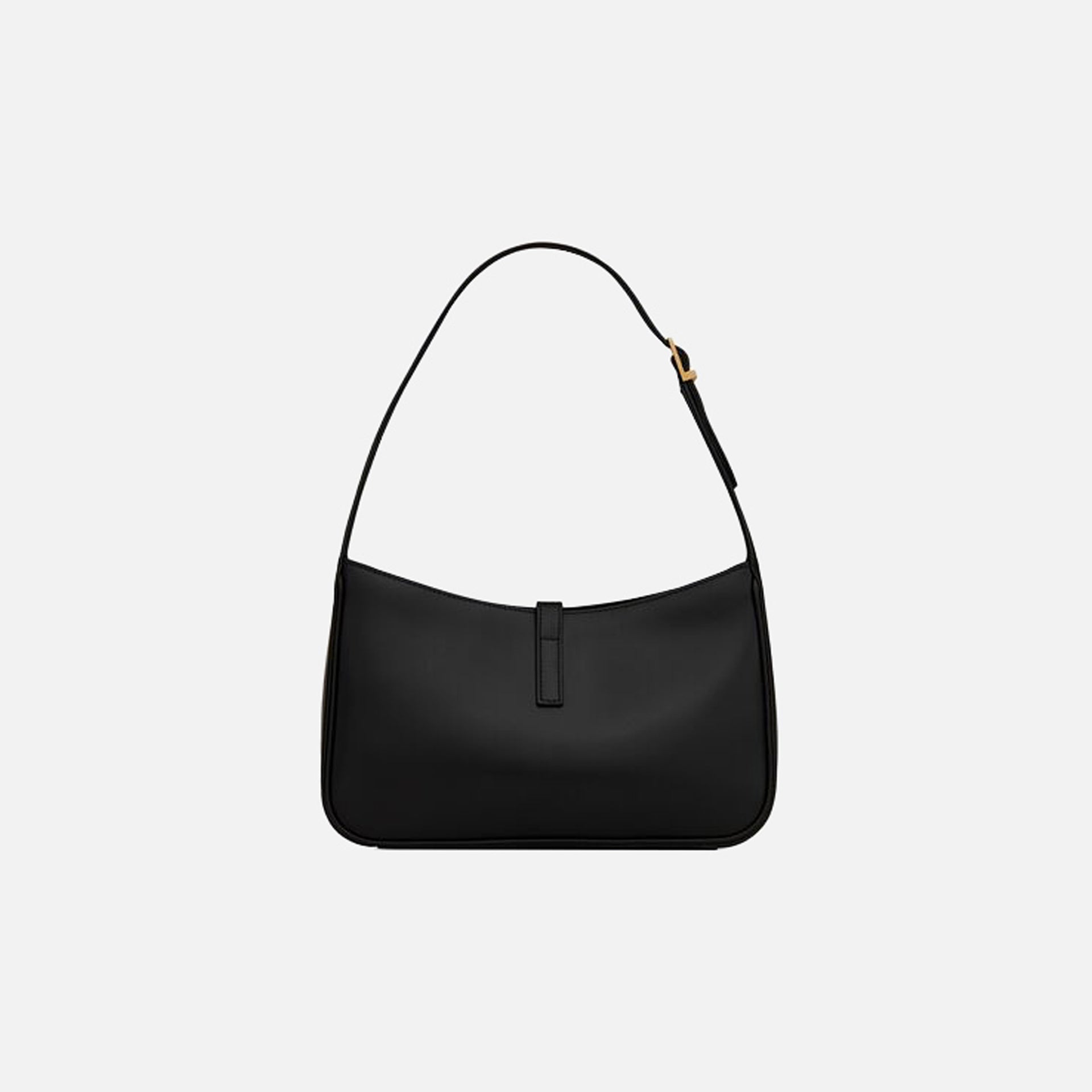Saint Laurent 90s Hobo Smooth Leather - Black