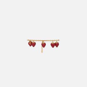 Saint Laurent Strawberry Bracelet - Gold