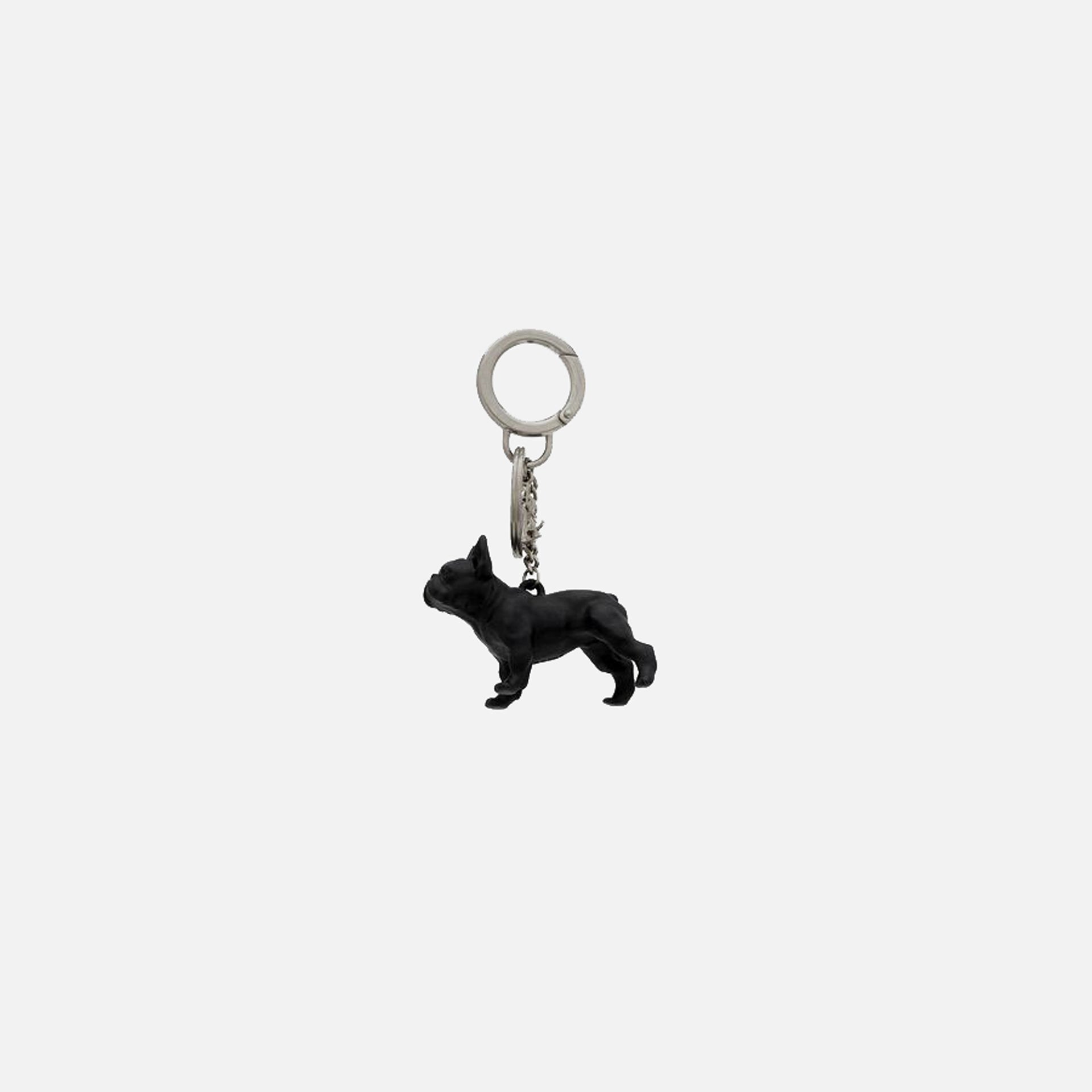 Saint Laurent YSL Key Chain Dog - Black