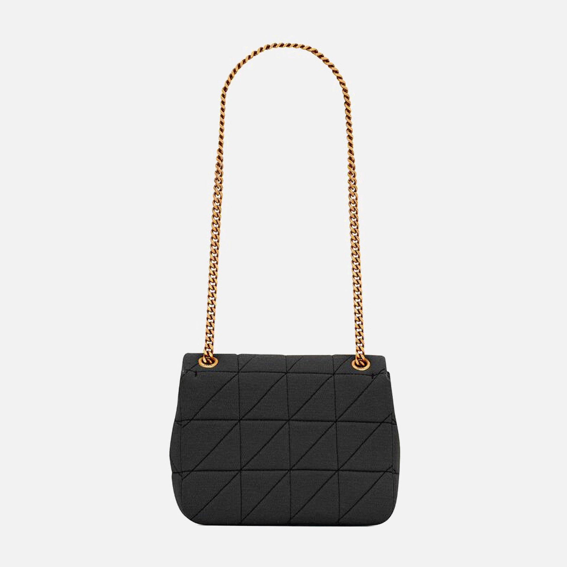 Saint Laurent Jersey Mini Jamie Lock Bag - Black