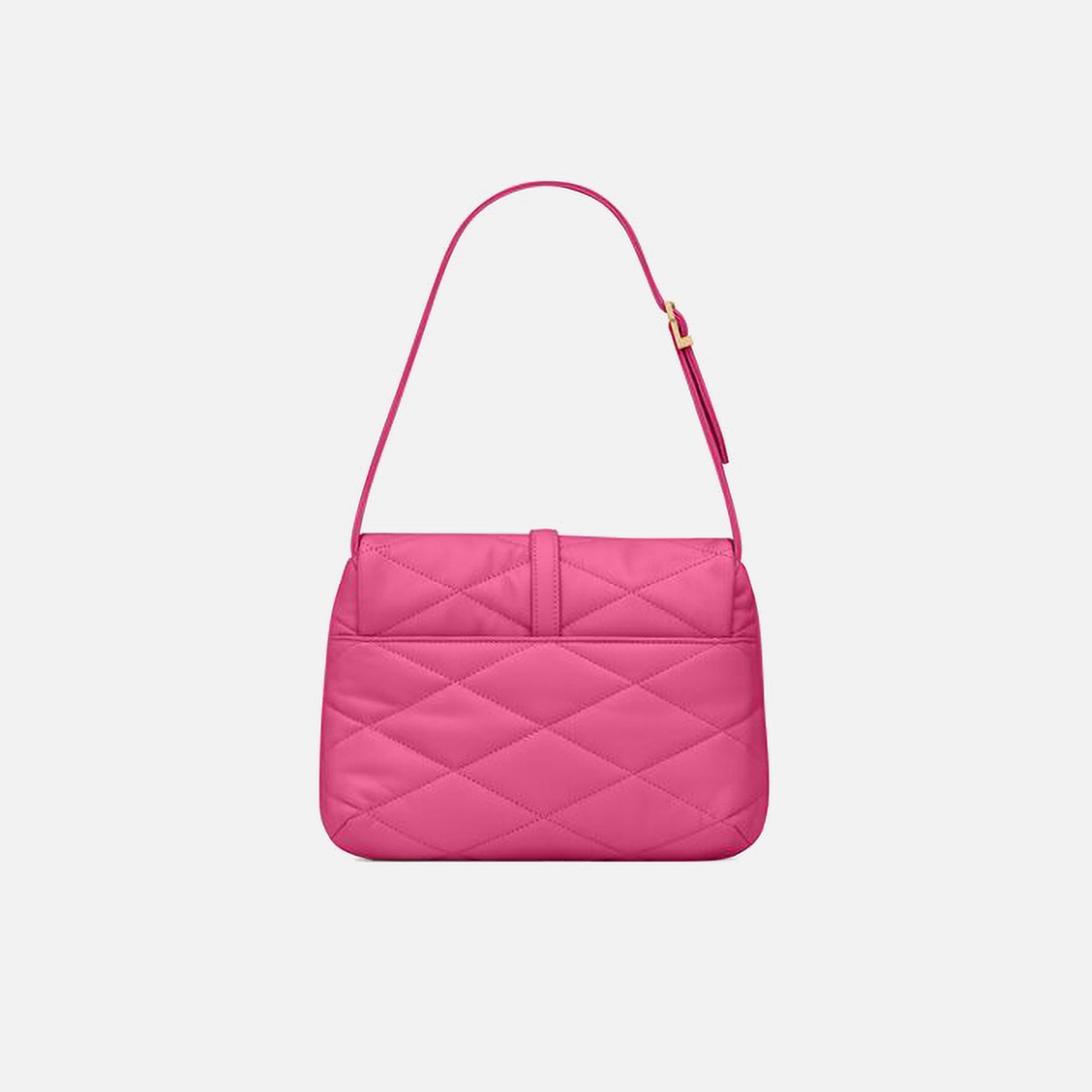 Saint Laurent YSL LE 57 Hobo Shoulder Bag - Bubblegum