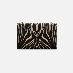 Saint Laurent YSL Kate Small Zebra Bag - Nero Beige