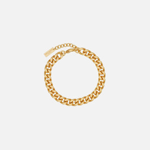 Saint Laurent Medium Curb Chain Bracelet - Gold