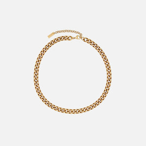 Saint Laurent Medium Curb Chain Necklace - Gold