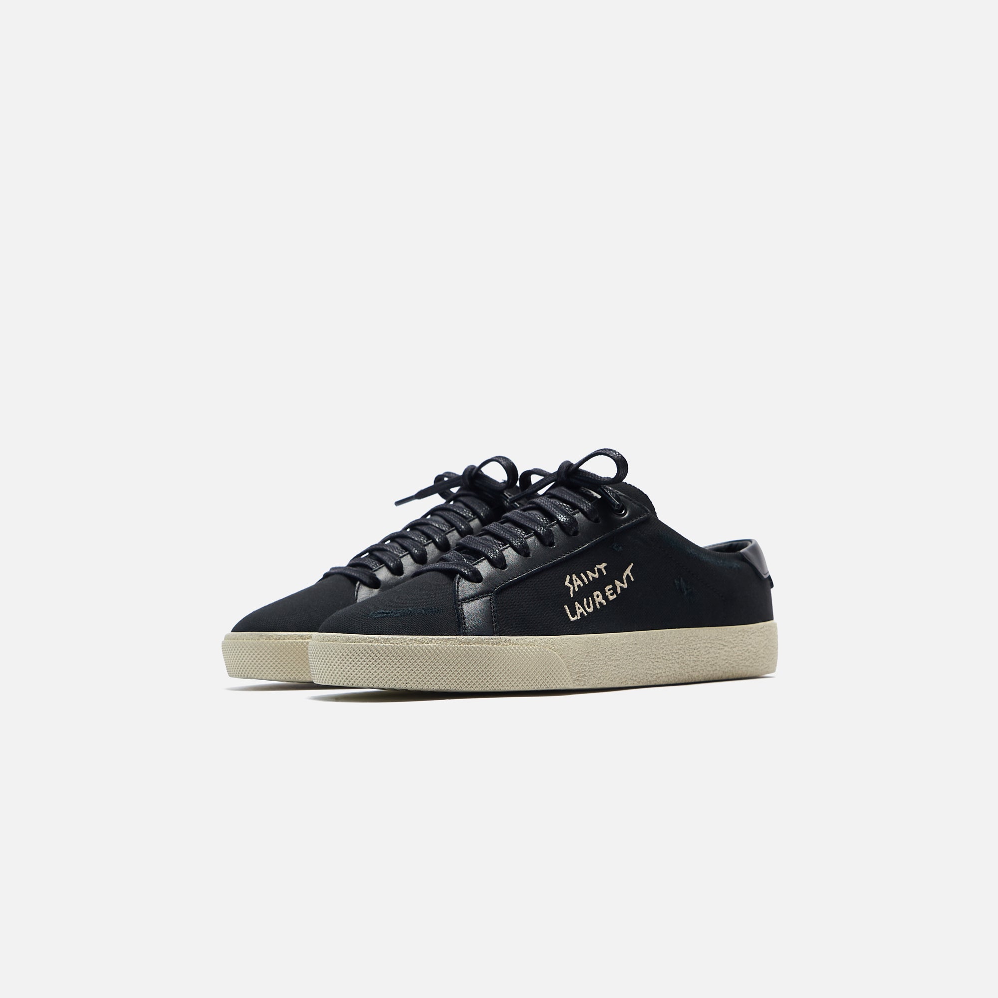 Saint Laurent Court Classic Sneaker SL/06 Signature - Black