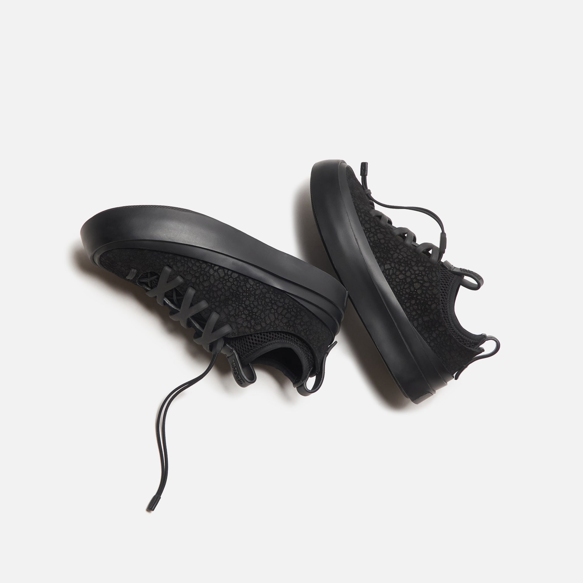 Zegna x Mr. Bailey Triple Stitch Low Top - Black – Kith