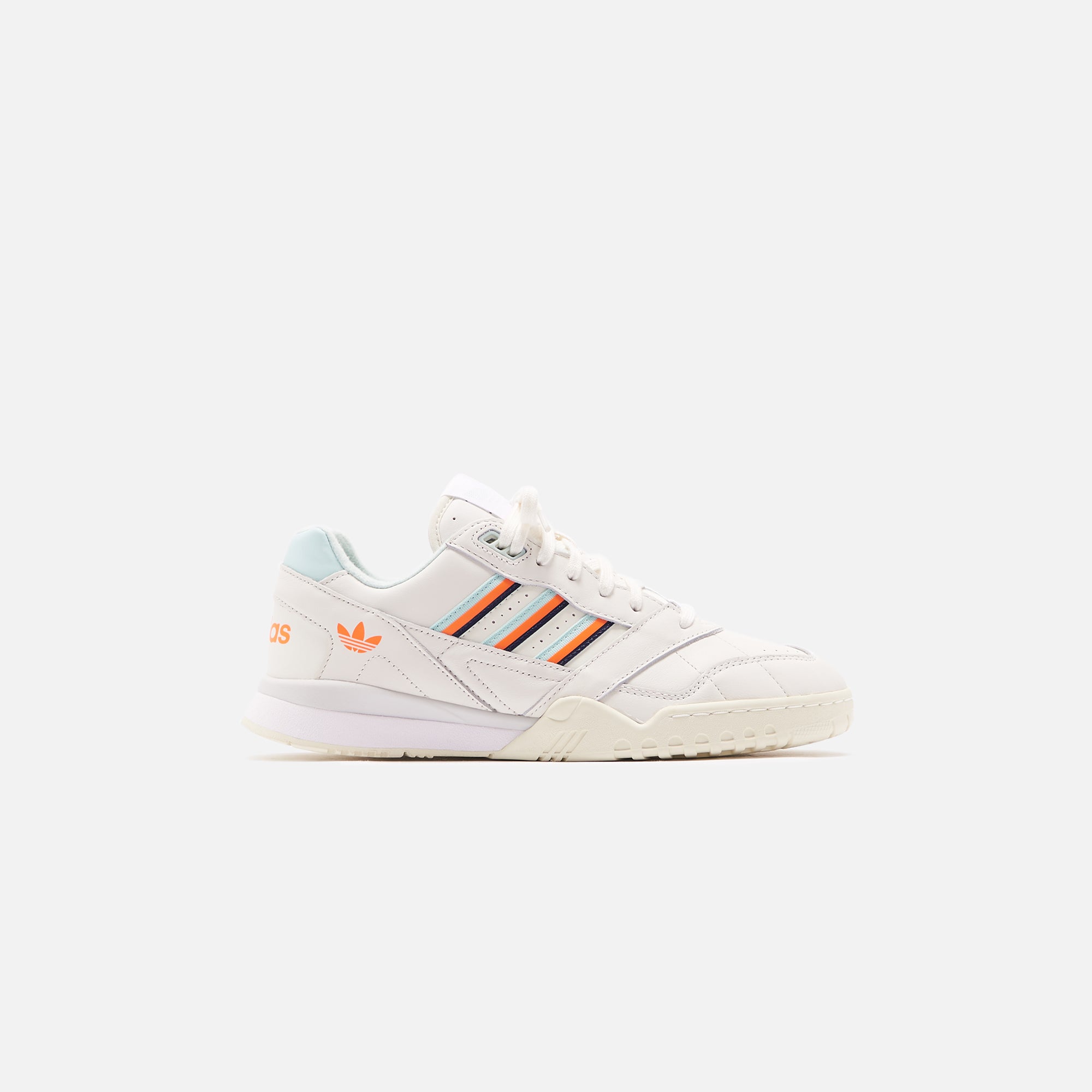 Adidas ar trainer white ice mint store solar orange