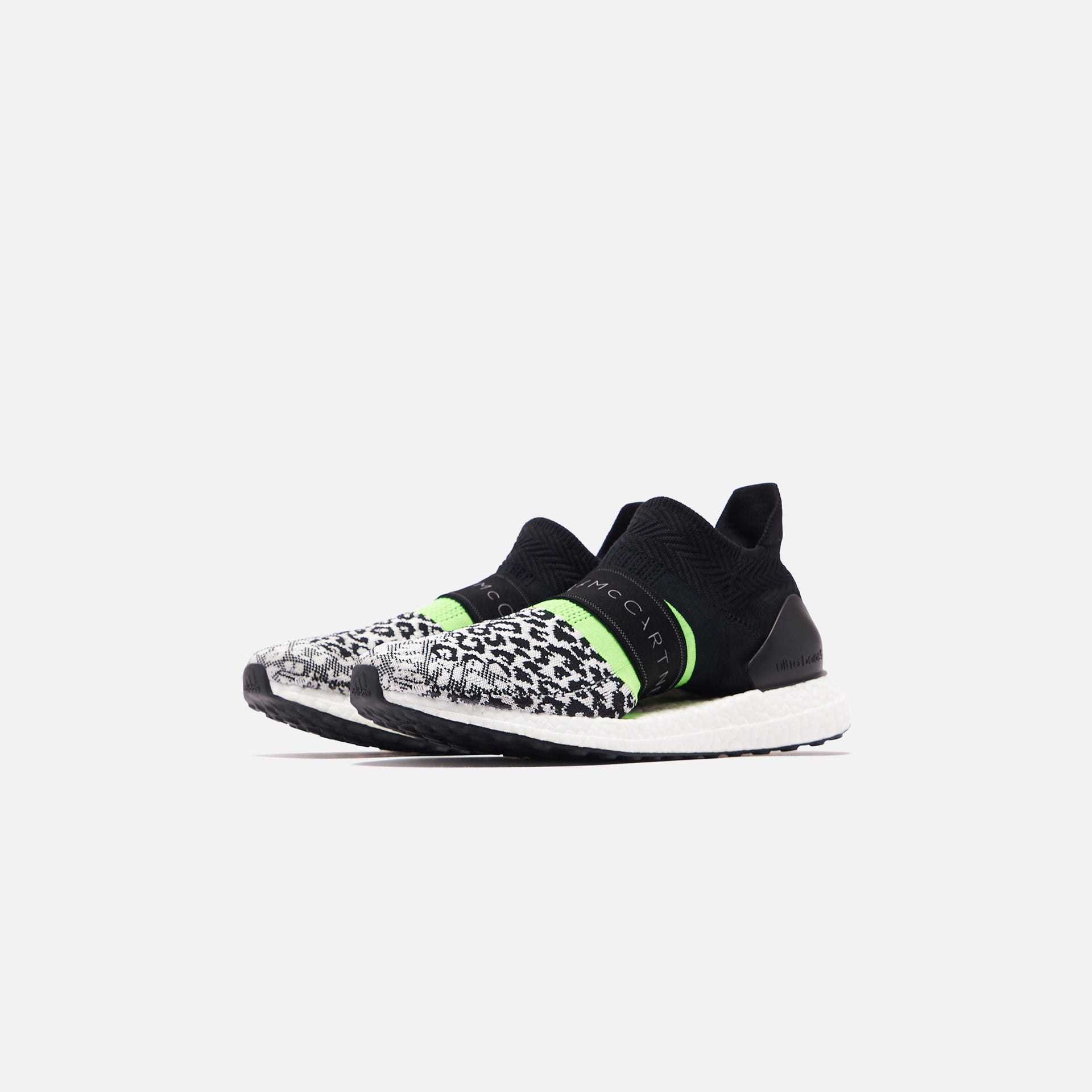 adidas by Stella McCartney WMNS UltraBoost X 3.D. - Black / White / Core White / Solar Green