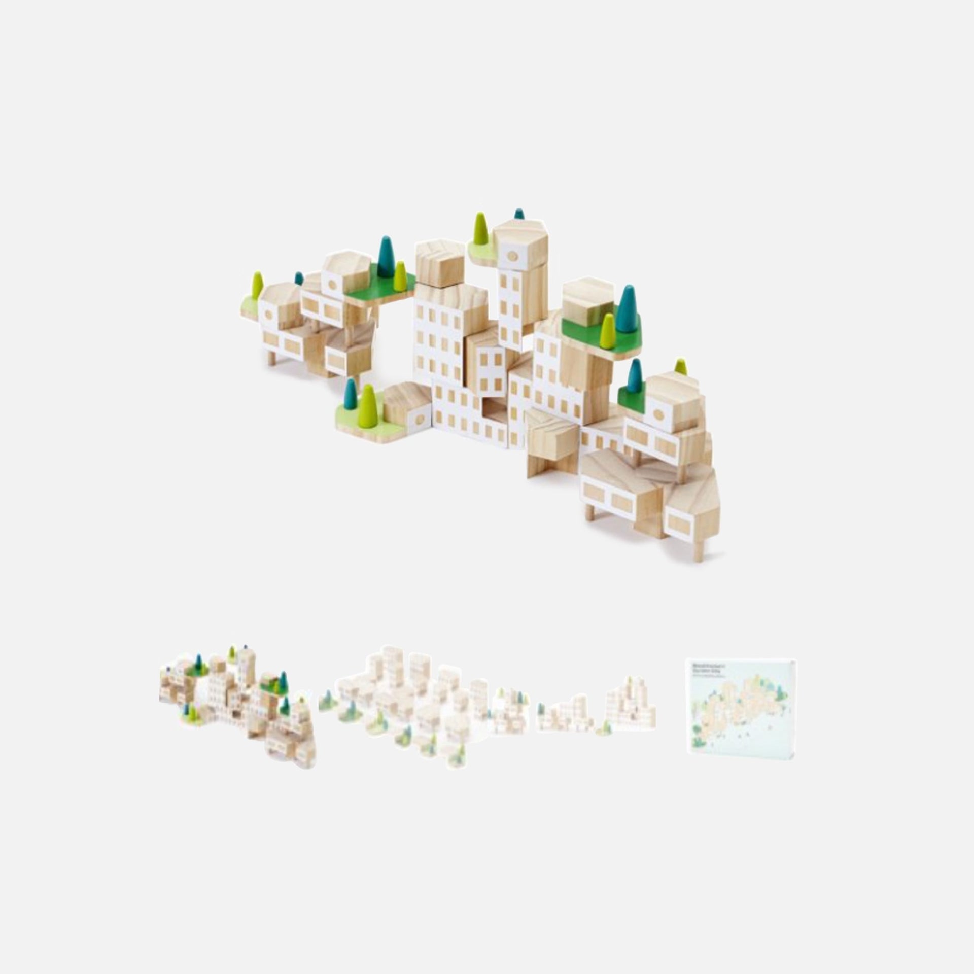 Areaware Mega Set Garden City Blockitecture