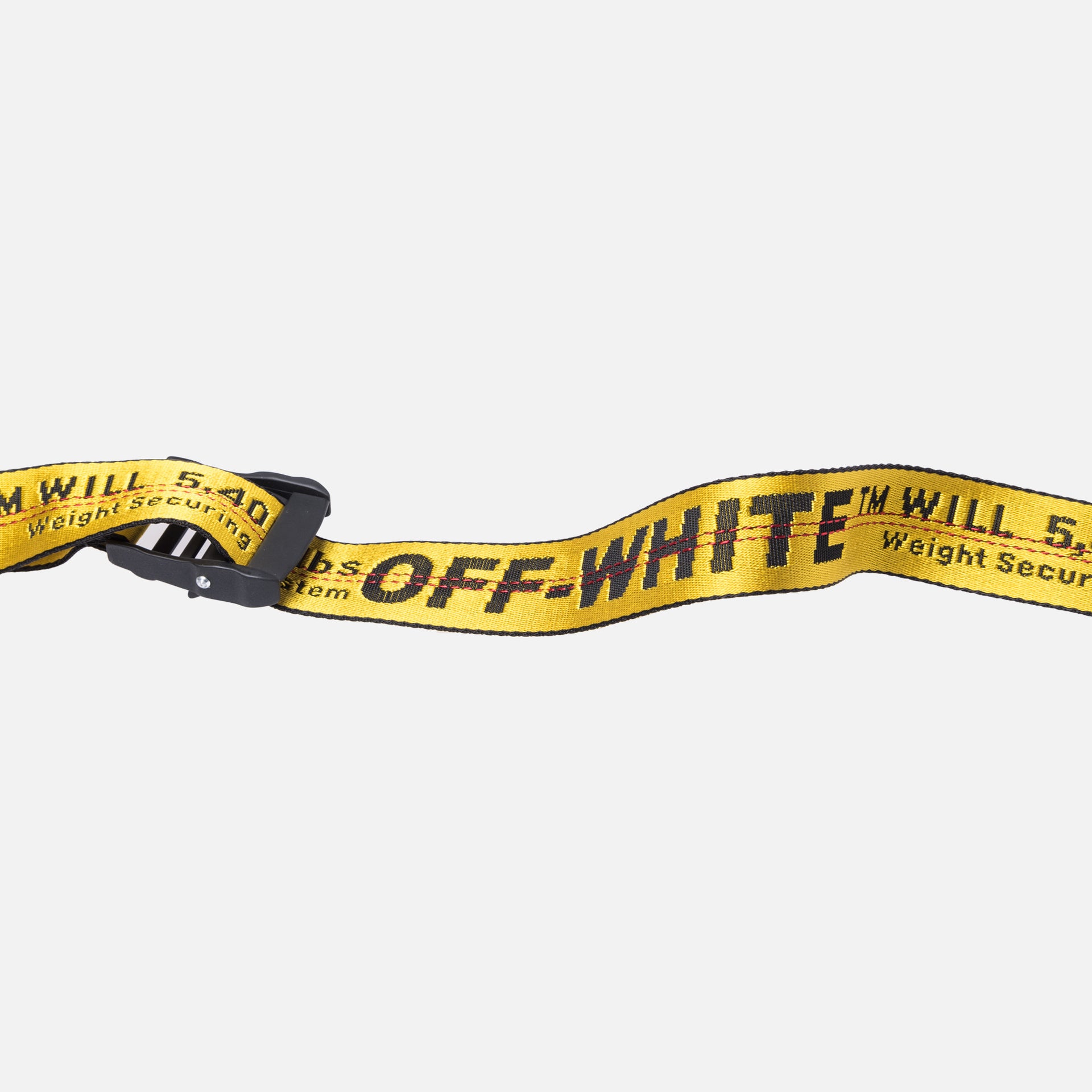 Off-White Industrial Belt - Yellow