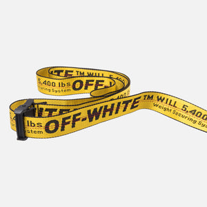 Off-White Industrial Belt - Yellow