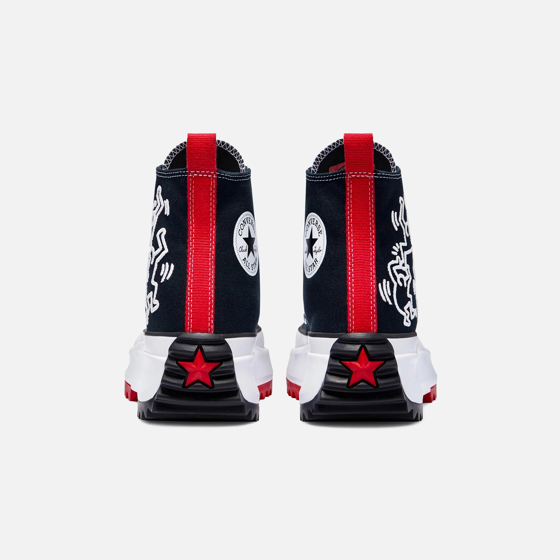 Converse x Keith Haring Run Star Hike High - Black / White / Red