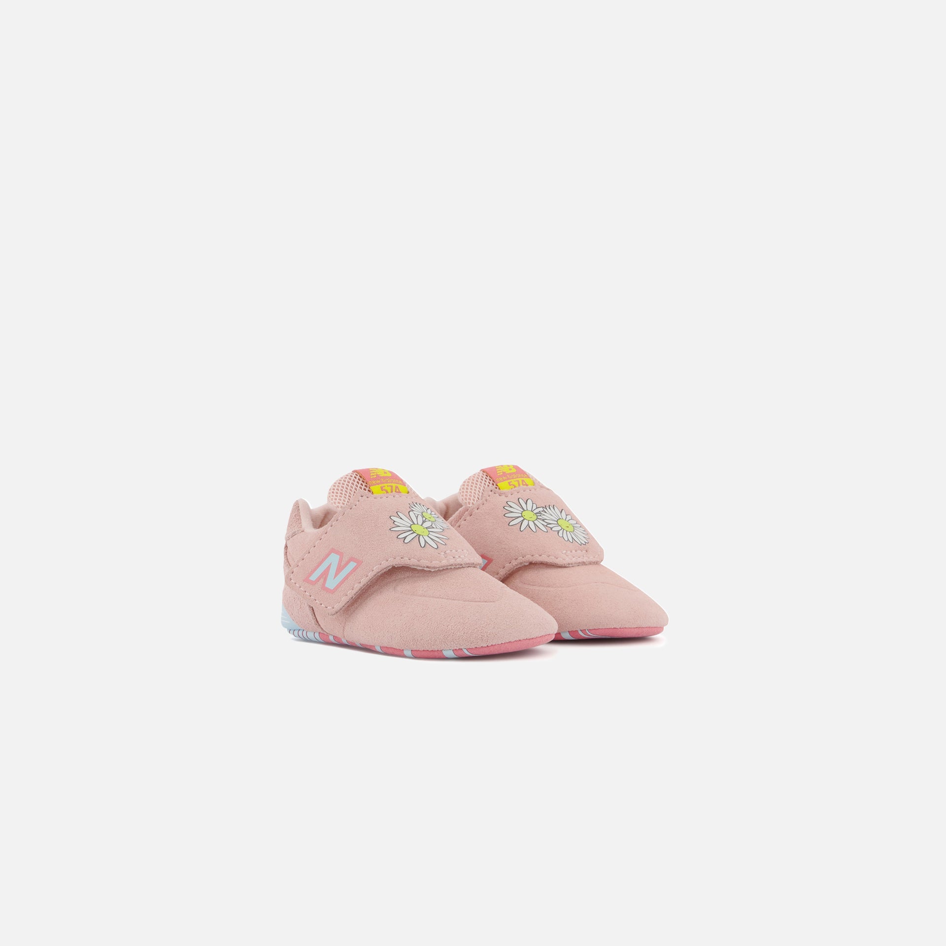 New Balance Crib 574 Hook and Loop - Pink Haze / Natural Pink Crib