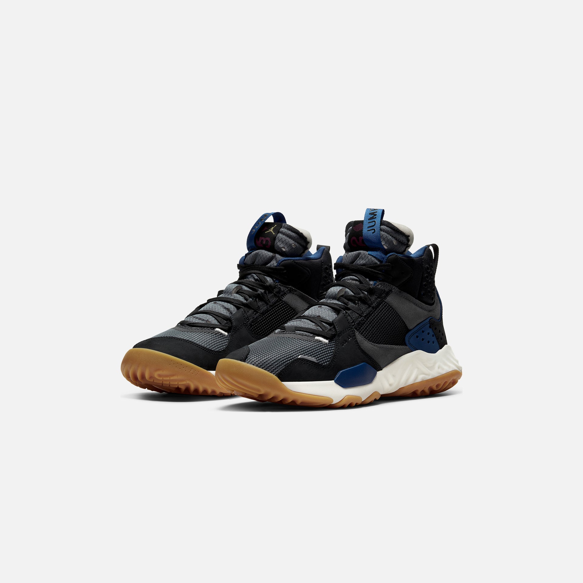 Nike Air Jordan Delta Mid - Black / Gym Red / Dark Grey / Storm Blue